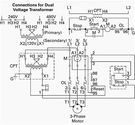 480v 3 Phase To 120 240v Transformer Wiring Diagram