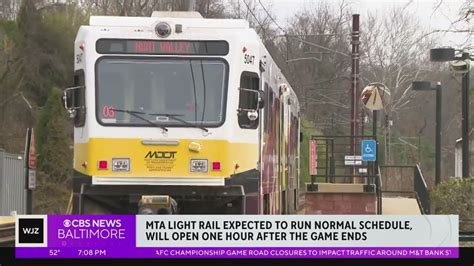 MTA light rail trains expected to run normal schedule, will be ...