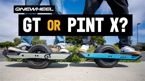 Onewheel GT vs. Onewheel Pint X | Which Onewheel Should You Get? - YouTube