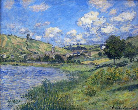 Vétheuil, Paysage by Claude Monet, 1879 » Ciel Bleu Media