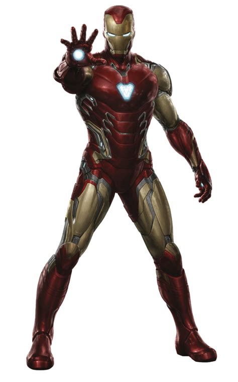 Avengers Endgame Iron Man Mark-85 PNG by https://www.deviantart.com ...