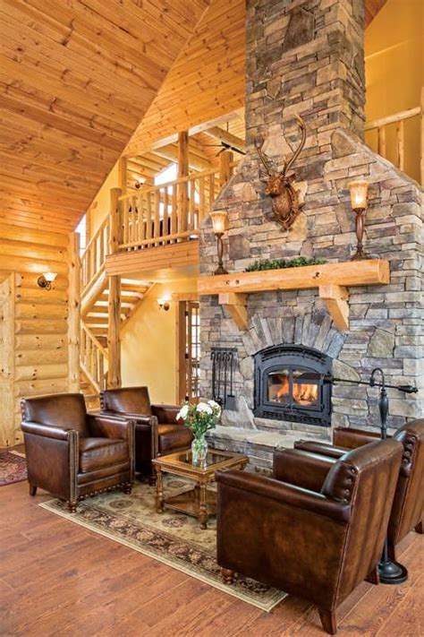 The Best 50 Log Cabin Interior Design Ideas | Relentless Home