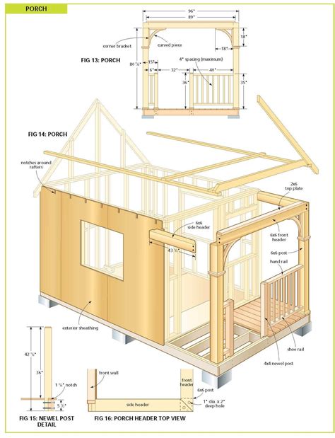 Free Wood Cabin Plans - Free step by step shed plans | Cabin floor ...