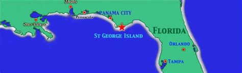 Map Of St George Island Florida - Sarah Cornelle