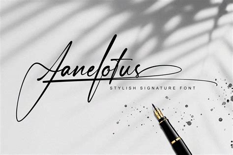 Janelotus - Signature Font (995559) | Handwritten | Font Bundles