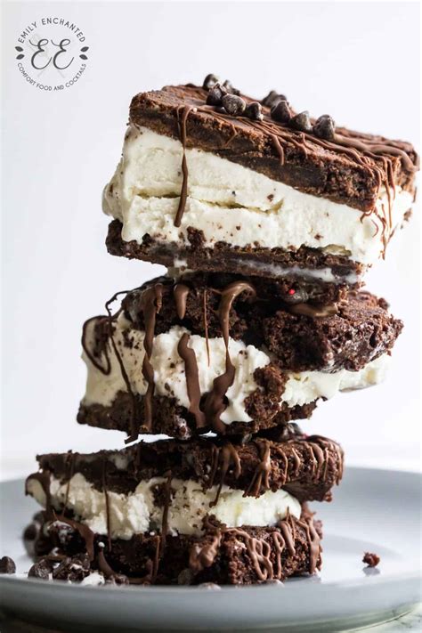 How to Make the Best Brownie Ice Cream Sandwiches