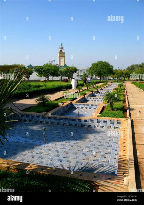 The garden in the royal palace, Rabat, Morocco Stock Photo - Alamy