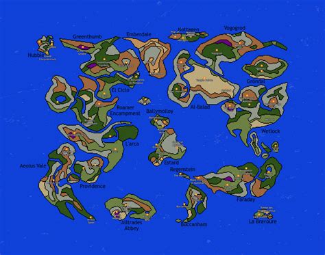 Dragon Quest 7 World Map (With Area Names!) by WelzieWorldOfficial on ...