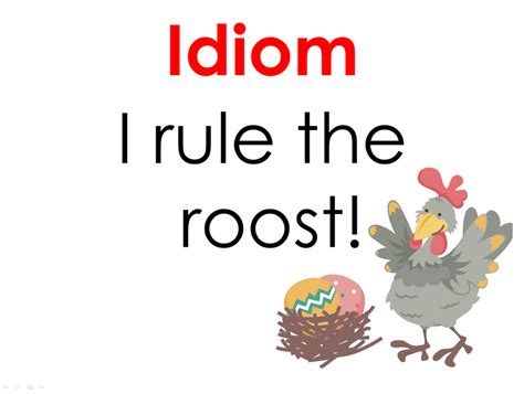 idiom: rule the roost – Sotiria Theodorou