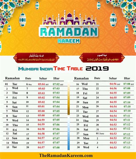 Ramadan 2024 Calendar Date In India - Dorine Katerina