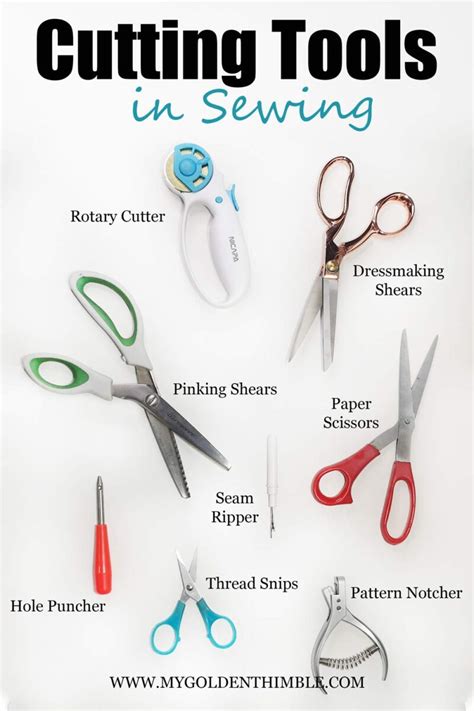 17 Must-Have Cutting Tools in Sewing. Easy Guide.