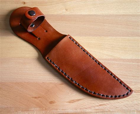 Knife Sheath. Leather knife sheath for 5 blade