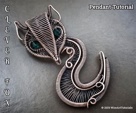 Wire Wrap Tutorial,wire Wrapping Pattern Wirearttutorials Clever Fox ...