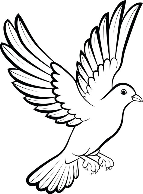 Outline Drawings Of Birds | Free download on ClipArtMag