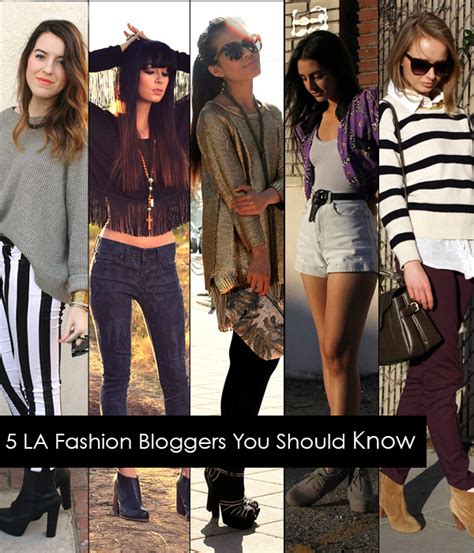 5 LA Fashion Bloggers You Should Know : Celebrities in Designer Jeans ...