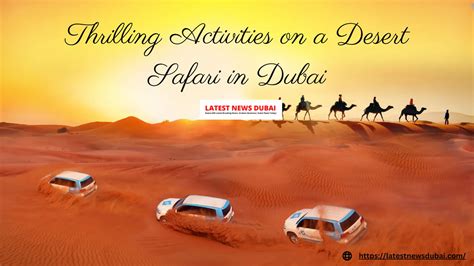 Desert Safari in Dubai