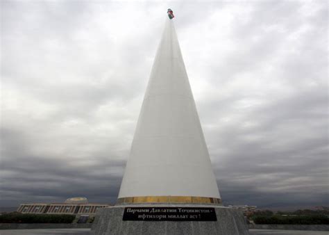 Dushanbe Flagpole, Tajikistan: a Symbol of a Fledgling Nation's Lofty ...