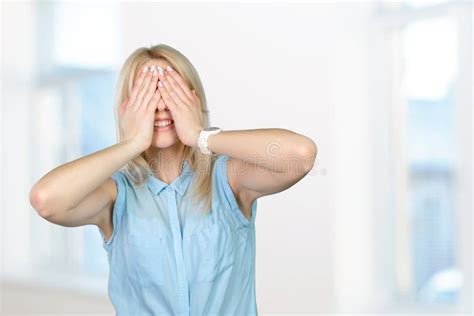 Frightened and Shocked Girl Stock Image - Image of look, expression ...