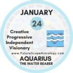 January 24 Zodiac Sign (Aquarius) Birthday: Personality, Compatibility ...