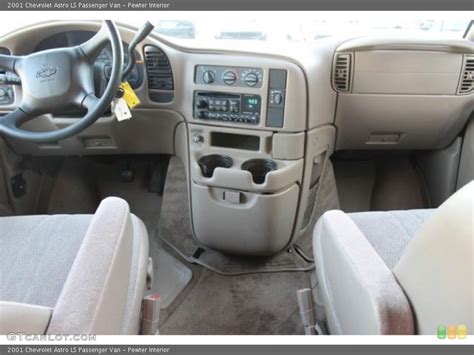 Pewter Interior Dashboard for the 2001 Chevrolet Astro LS Passenger Van ...