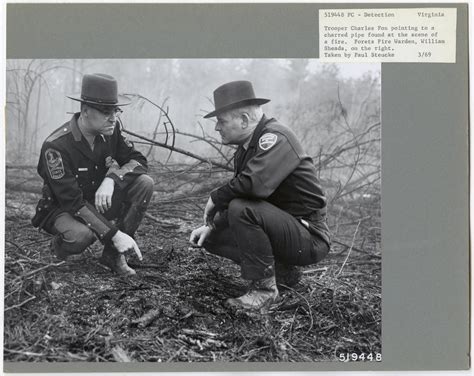 Forest Fires: Causes - Virginia, National Forest Service photograph ...