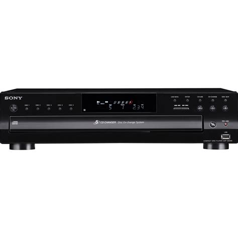 Sony CDP-CE500 5 Disc CD Changer CDP-CE500 B&H Photo Video