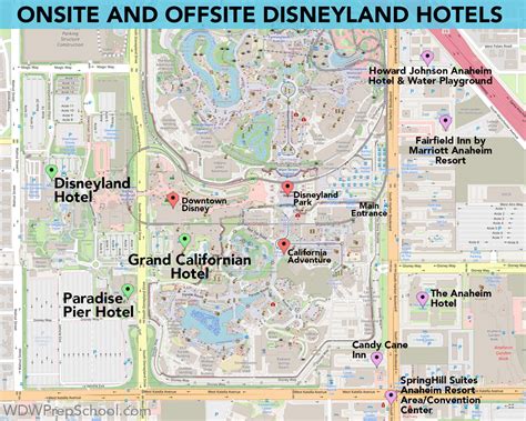 Disney World Hotel Map