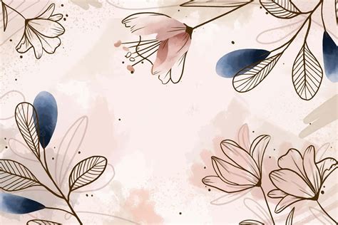 Aggregate more than 84 watercolor floral wallpaper latest - in.coedo.com.vn