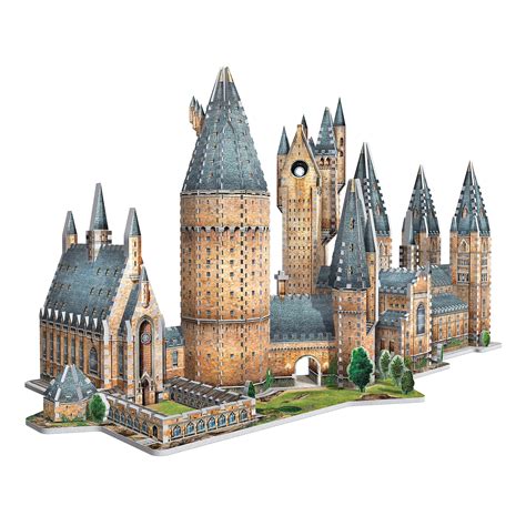 Ravensburger Harry Potter Hogwarts Castle The Great Hall With Tower 3D ...