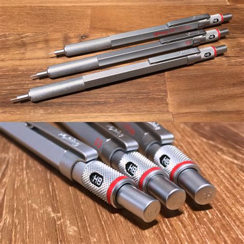 Vintage rOtring 600 drafting pencils without safety hole pushers: 0 ...