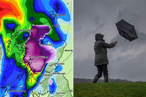 Scotland weather: Scots braced for NINE storms in February starting ...