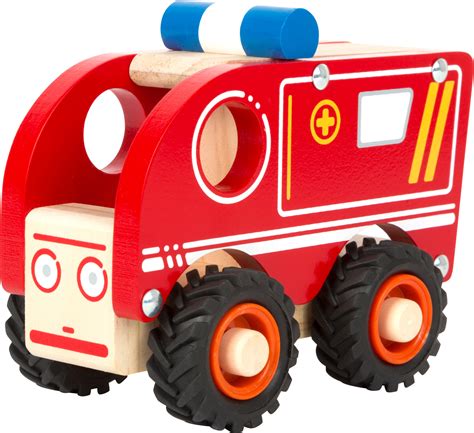 Wooden Toy Ambulance | Poppy Dog Gifts