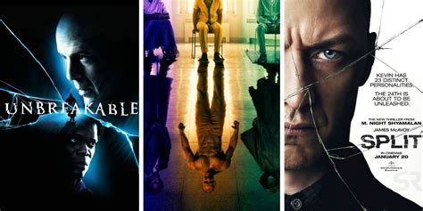 Unbreakable, Split & Glass Movies Ranked, Worst To Best