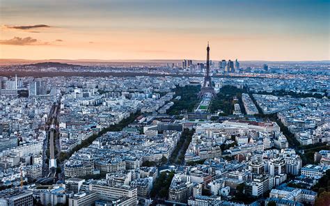 Paris, Eiffel Tower, evening, sunset, cityscape, Paris skyline, Paris ...