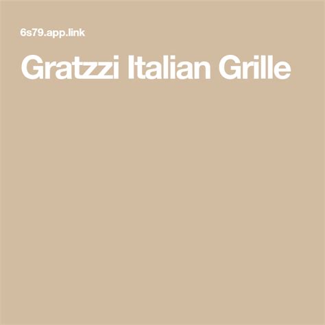 Gratzzi Italian Grille | Grilles, Italian, Installation