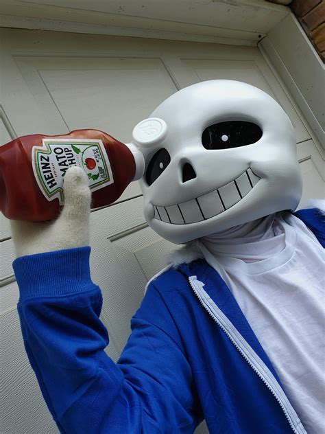 My 11 year old brother's homemade Sans cosplay! : r/Undertale