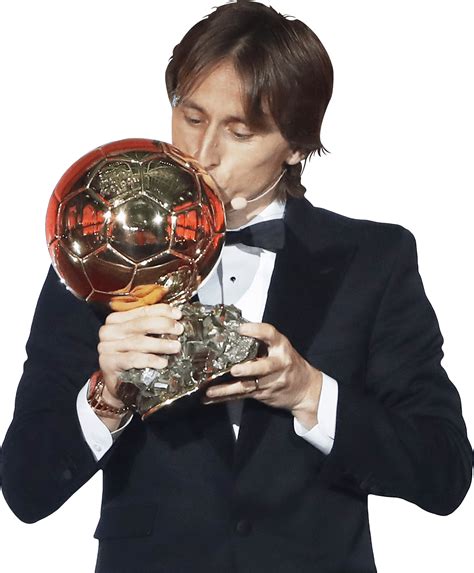 Luka Modric Ballon d'Or 2018 Real Madrid football render - FootyRenders