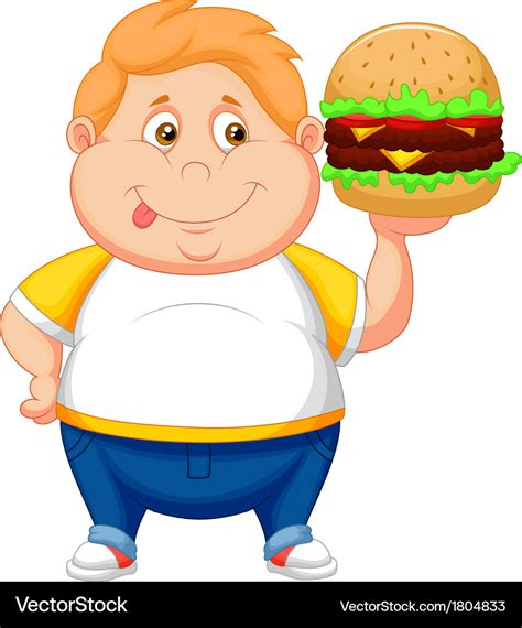 Fat Kid Cartoon