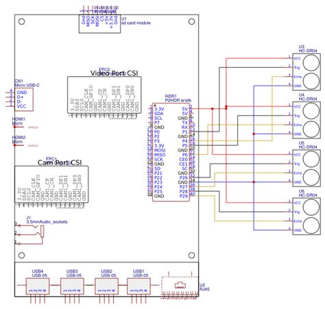 Raspberry pi 4 -schematic-Module Resources - EasyEDA