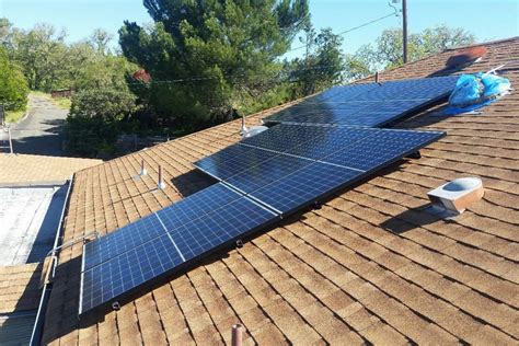 Roof Mount Solar Panel Installation in Willits, CA - 2 ...