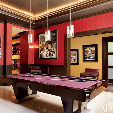 14 Beautiful Billiard Rooms Where You Can Play In Style Architectural ...