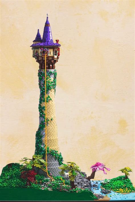 6ft Rapunzel Tower from the Movie Tangled (MOC - LEGO Licensed ...