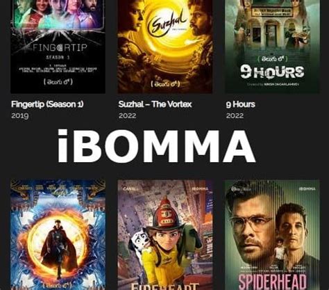 iBOMMA Telugu Movies Download 1080p, 720p, 360p, 300MB