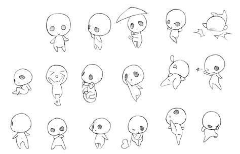 Chibi Drawing Reference and Sketches for Artists