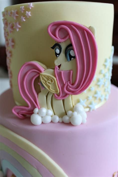 Fluttershy - Cake by The Skylark Bakery - CakesDecor