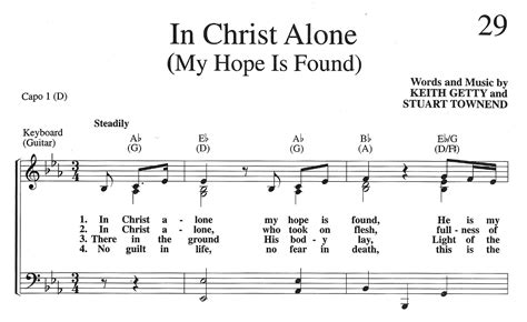 In Christ alone — Hymnology Archive