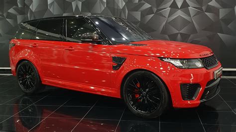 Range Rover Sport - Red Gloss wrap | WrapStyle