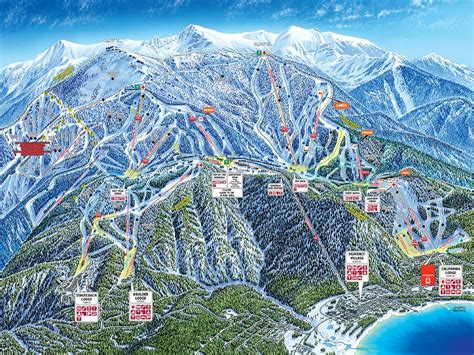 Heavenly Trail map - Freeride