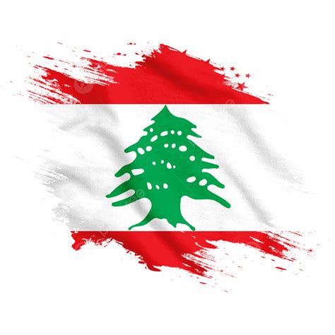 Lebanon New Watercolor Flag Brush, Lebanon, Flag, Lebanon Watercolor ...