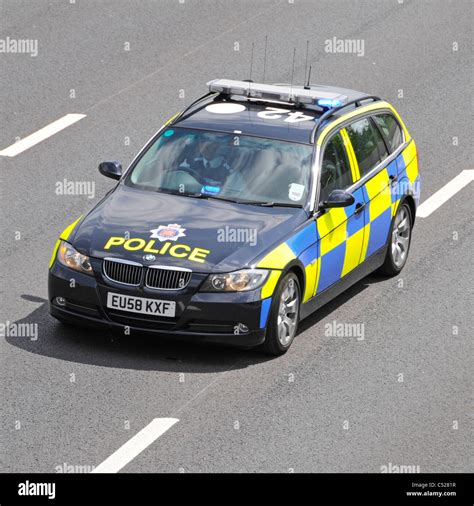 Police driver uk bmw essex front roof hi-res stock photography and ...